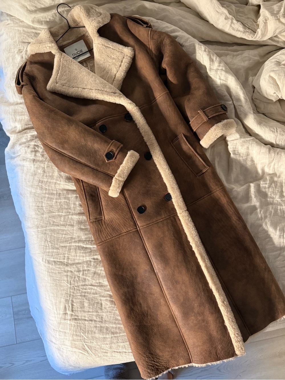 Ducie London Trench Coat - Brown